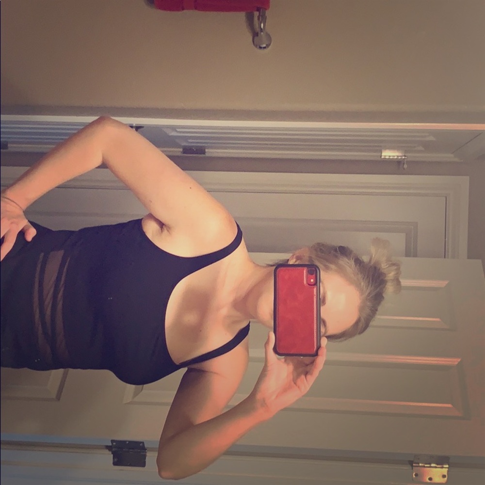Black Tankini swimsuit